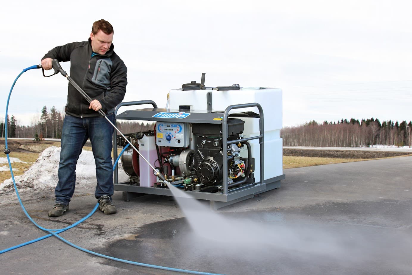 Jet-It 350-1000 liter – hogedrukreiniger met reservoir